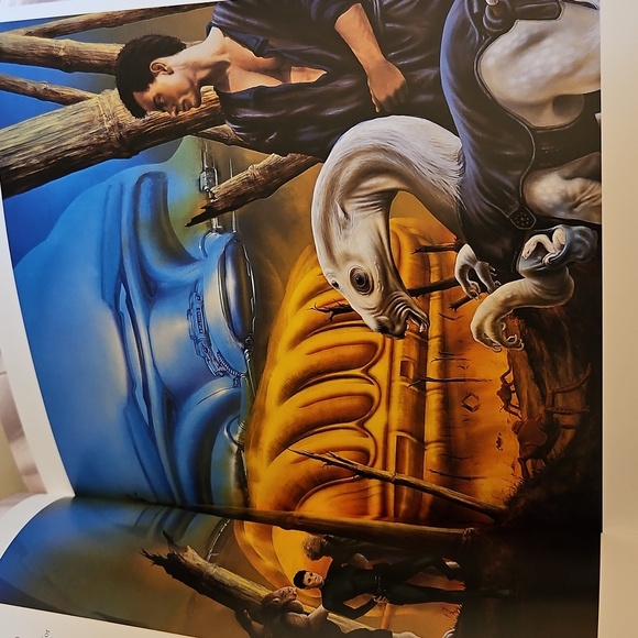 Transluminal The Paintings of Jim Burns 1999 Collectible Paperback Book - Picture 13 of 16